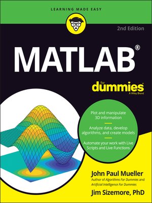 cover image of MATLAB For Dummies